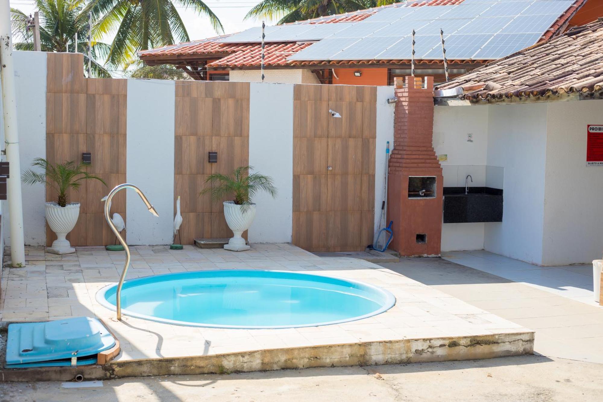 Casa Duplex Com 2 Suites Com Ar Condicionado ,100M Da Praia - Barra De Sao Miguel, A 8 Minutos Da Praia Do Gunga E A 3 Da Praia Bonita! Condominio Com Piscina E Churrasqueira! Exteriör bild